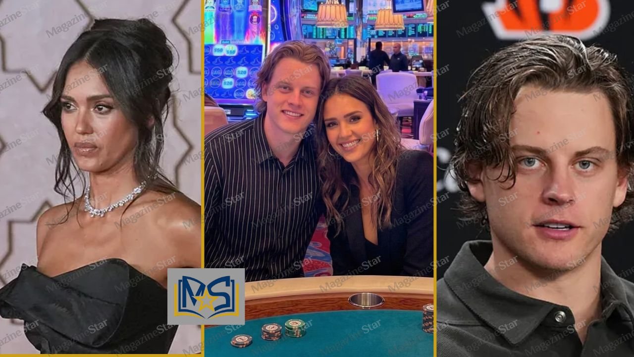 Joe Burrow and Jessica Alba Vegas casino photo sparking dating rumors