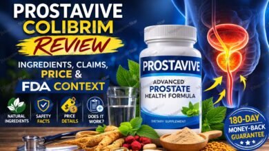 Prostavive Colibrim review featured image showing supplement bottle, ingredients, price and FDA context