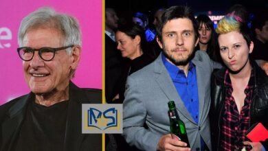 Willard Ford with Harrison Ford in a collage-style event image